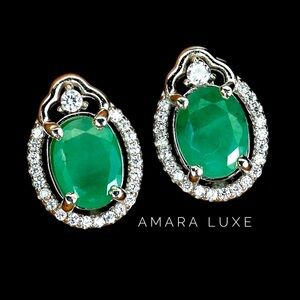 Emerald Earrings